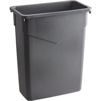 15 GAL RECTANULAR WASTECAN AND LID